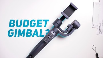 Better than Dji Osmo Mobile SE?: Amazon Basics Gimbal Unboxing