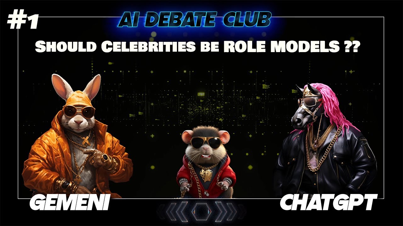Gemini vs ChatGPT Debate | Should Celebrities be Role Models? | Ep.1