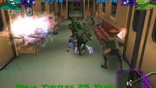 Ninja Turtles 2003 VG Subway Train Walkthrough screenshot 2