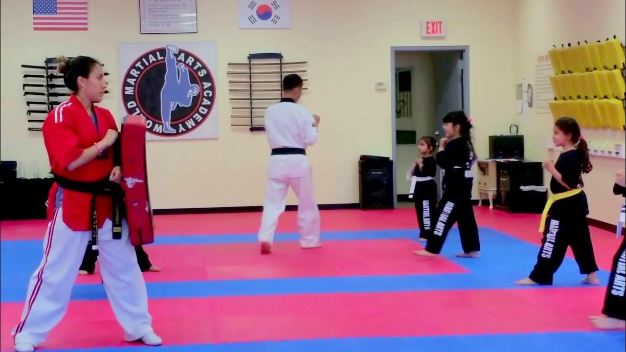 Maya Taekwondo Class June 14, 2017 World Martial Arts Academy