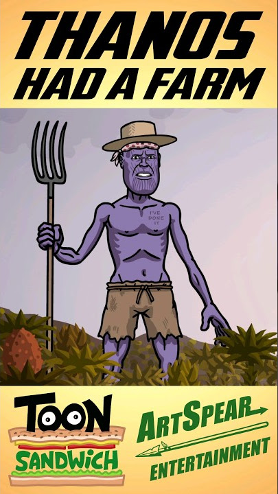 How Thanos got THAT body - TOON SANDWICH #funny #thanos #marvel #avengers #mcu #endgame
