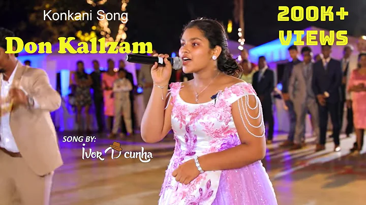 New Konkani Song / Goan Wedding Song / Don Kallzam...