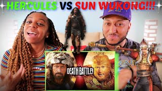Death Battle! 'Hercules VS Sun Wukong' REACTION!!!