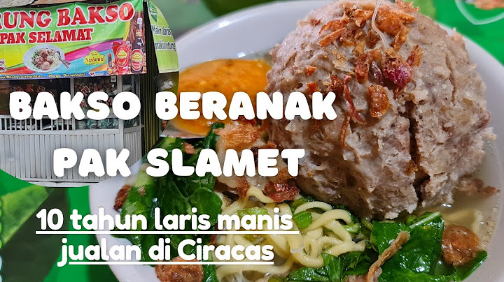 JUMBO‼️ BAKSO BERANAK, ASLI DAGING SAPI, DENGAN BAKSO URAT TETELAN DAN KRENYES KRENYES TULANG MUDA.