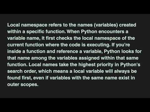Learn about the LEGB rule in Python - From course I built 2 years ago #pythonprogramming