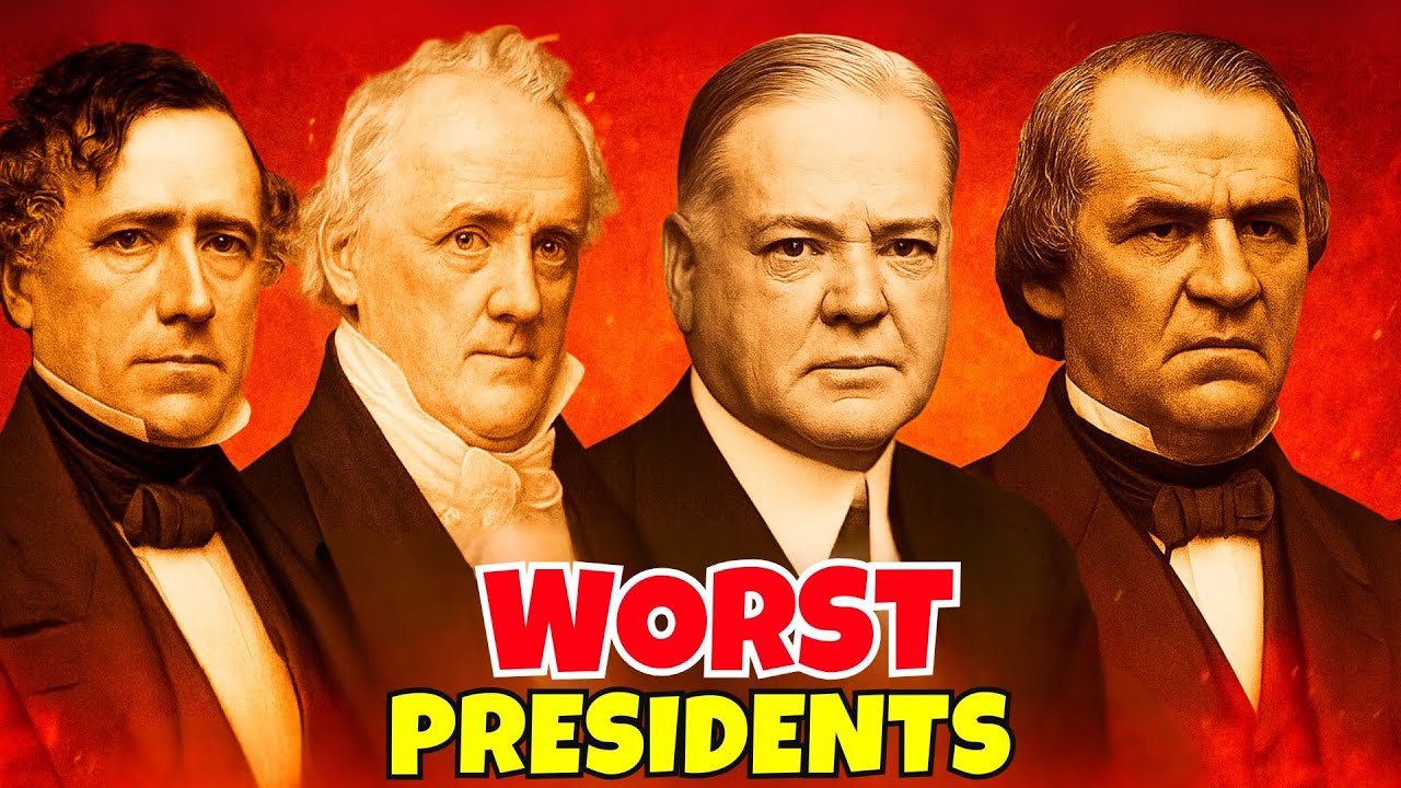 The Worst Presidents in The American History - YouTube