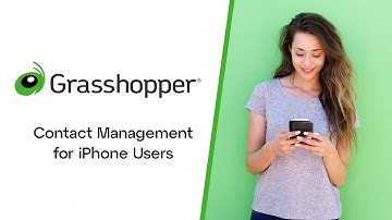 Contact Management for Grasshopper iPhone Users