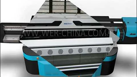 New hot selling digital flatbed dual heads uv printer with DX5