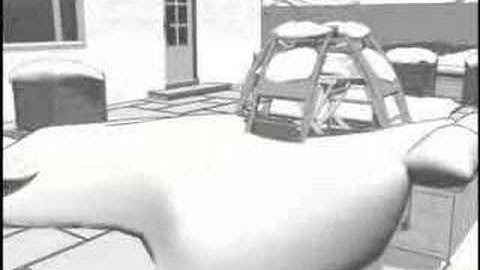 3d snow garden camera arc - Lightwave 3d