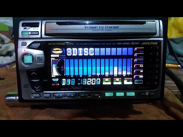 Alpine mda w 890j mult cds e md - YouTube
