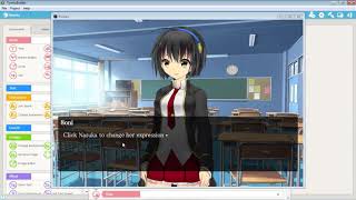 [TyranoBuilder]How to make touch area on Live 2D screenshot 1