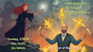 Judie's Healing Fire Welcomes Oliver from OnToReviews - The Power of Manifestation!