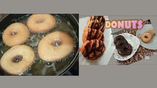 Melt in your mouth Glazed Chocolate Donuts recipe (make Best Yeast Donuts) Homemade Donuts_MK