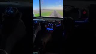 Landing at Chicago airport ✈️#airport #flight #pilot #cockpit #flightsimulator