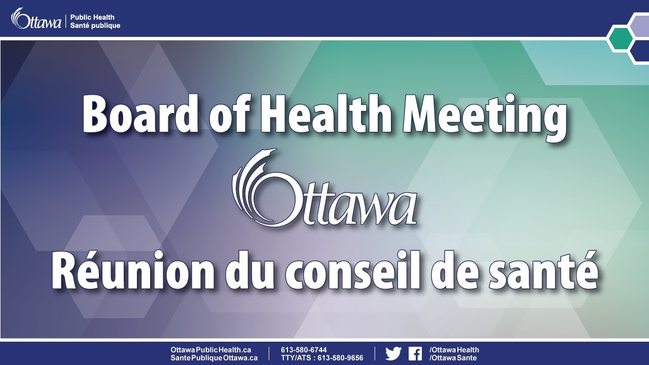 2023-04-17 Ottawa Board of Health Meeting - Réunion du conseil de santé d'Ottawa