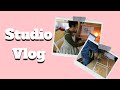 STUDIO VLOG | Organizing the Studio