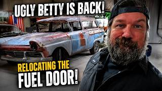 Body Swap Problems... Relocating the Fuel Door on Ugly Betty