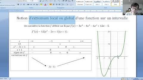 1ère et tle :  notion d