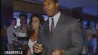 1988 Tyson-Spinks celebrity arrivals Part III