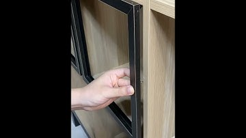IKEA Kallax Ideas Shelf LP Art Frame Door / for Vinyl Record Storage Cabinet / Install #furniture