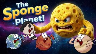 The Sponge Planet! | #aumsum #kids #science