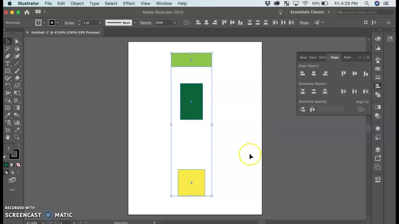 Illustrator Alignment Panel Tutorial