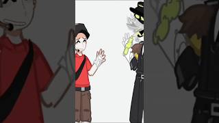 Scout Meets N from Murder Drones  #md #scout #serialdesignationn #tf2 #tf2scout #gacha #gl2