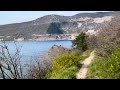 Beautiful coastal walk Bakarac to Kraljevica 4K Croatia