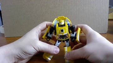 Transformers Classics BumbleBee Review In Swedish