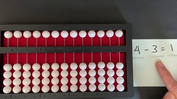 Cranmer Abacus Subtraction No Exchanges/Synthesis