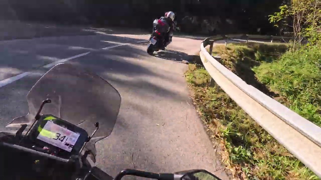 Honda CB750 Hornet, Yamaha  Tracer 900 GT. Gi-532 Bonmatí a St. Marti de Llémena 