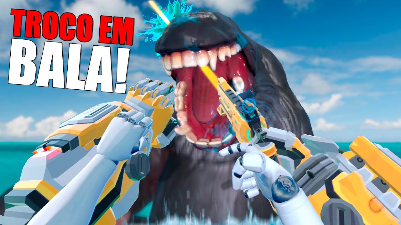 Antes era na MÃO... Agora é na BALA! (Círculo de Fogo VR)