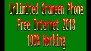 GP Unlimited Free Internet 2018 (100%) working screenshot 2