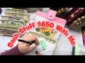 CASH STUFF $650 with me | Low INCOME