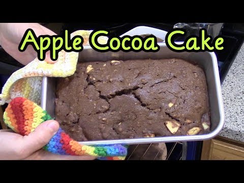 Apple Cocoa Spice Cake recipe (dairy free)