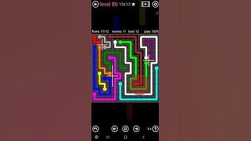 How To Solve Flow Free Star Field Pack Level 86 13x13 Harder Board Walk Through Solution Walkthrough