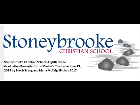 Stoneybrooke Christian School Presentation of Master's Trophy