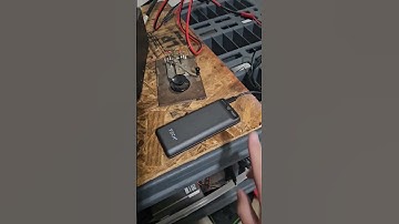 PD power Bank powering a 7300 Icom #ic-7300