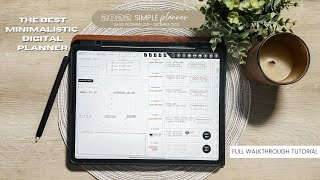 2022 Simple Planner | Minimalistic Digital Life Planner User Guide screenshot 1