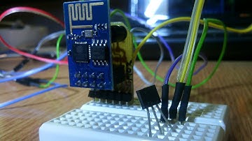 ESP8266 reading ds18b20 temperature sensor
