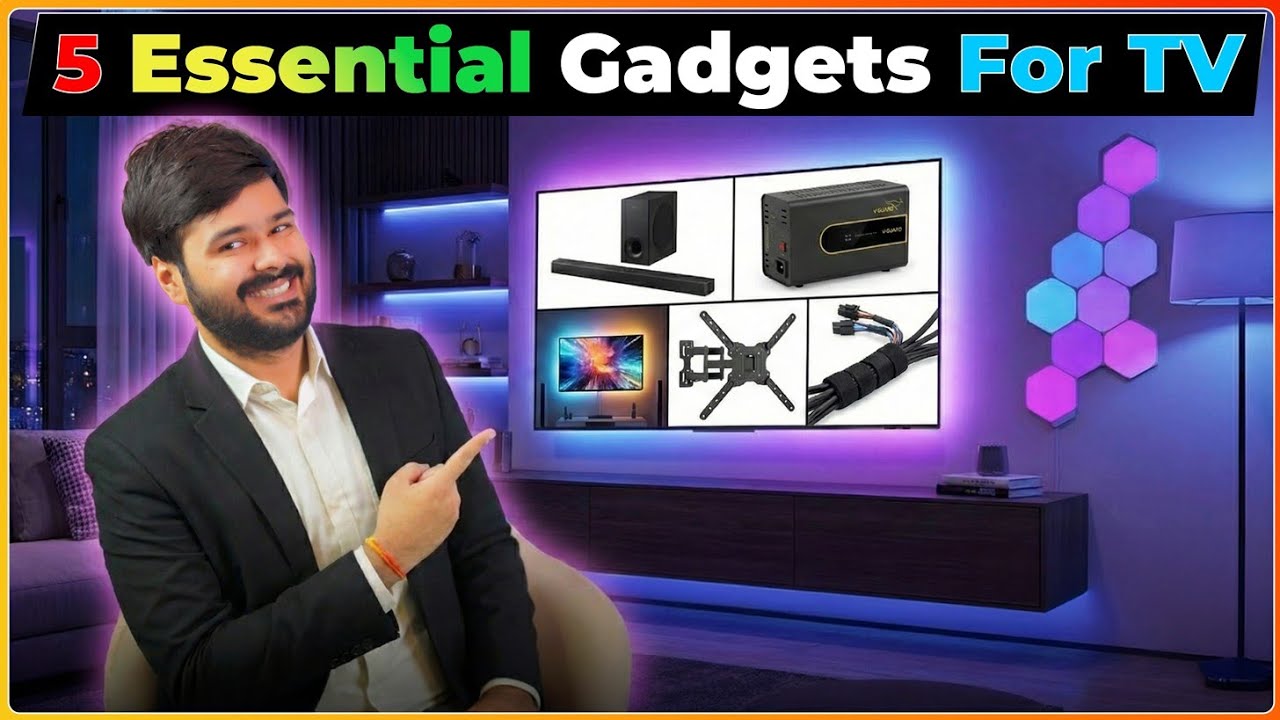  5 Essential Gadgets You NEED After Buying a New TV 📺