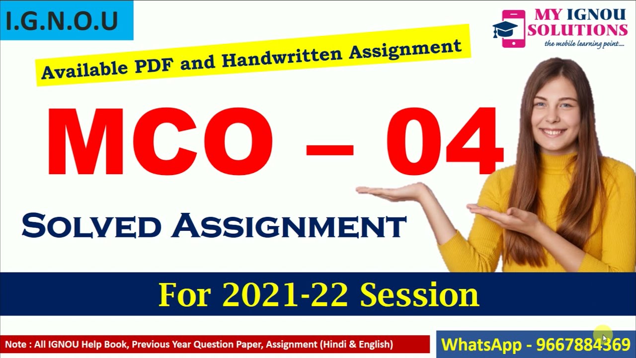MCO 004 Solved Assignment 2021-22 | Business Environment | IGNOU Solved Assignment 2021-22