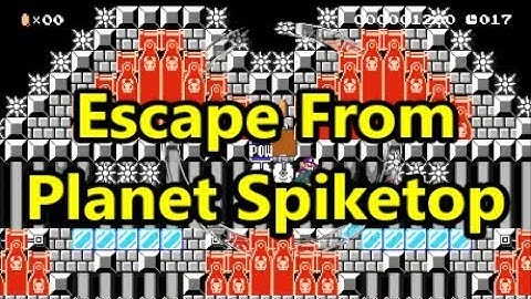 LEVEL SHOWCASE: "Escape From Planet Spiketop" by c0ld