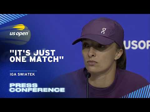 Iga Swiatek's Press Conference | 2026 US Open Round 4