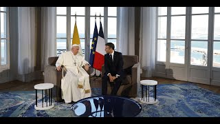 Emmanuel Macron a évoqué la question migratoire et la fin de vie avec le pape
