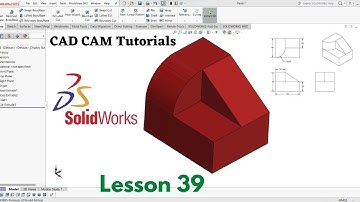 SolidWorks Education Lesson 39 |  SolidWorks Tutorials | Mechanical Engineering Design |