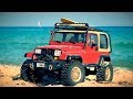 MST CMX / Tamiya Jeep Wrangler in Summer Holidays at the Mediterranean Sea!