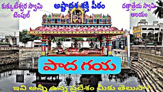 Pada Gaya || Pithapuram || Asta Dasa Sakthi Peetham || Sri Kukkuteswara swamy Temple