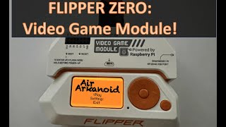 Flipper Zero  Video Game Module (VGM) overview