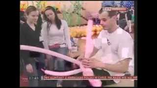 Największa Dekoracja Balonowa - Teresin 2010.Flv - Tvp Warszawa - Kurier Mazowiecki
